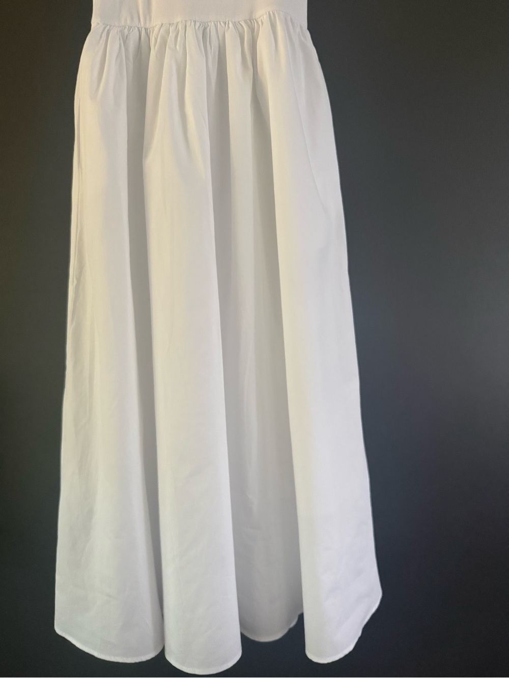 Patchwork Pockets Cotton Cami Midi Dress - Small - Picture 8 of 14
